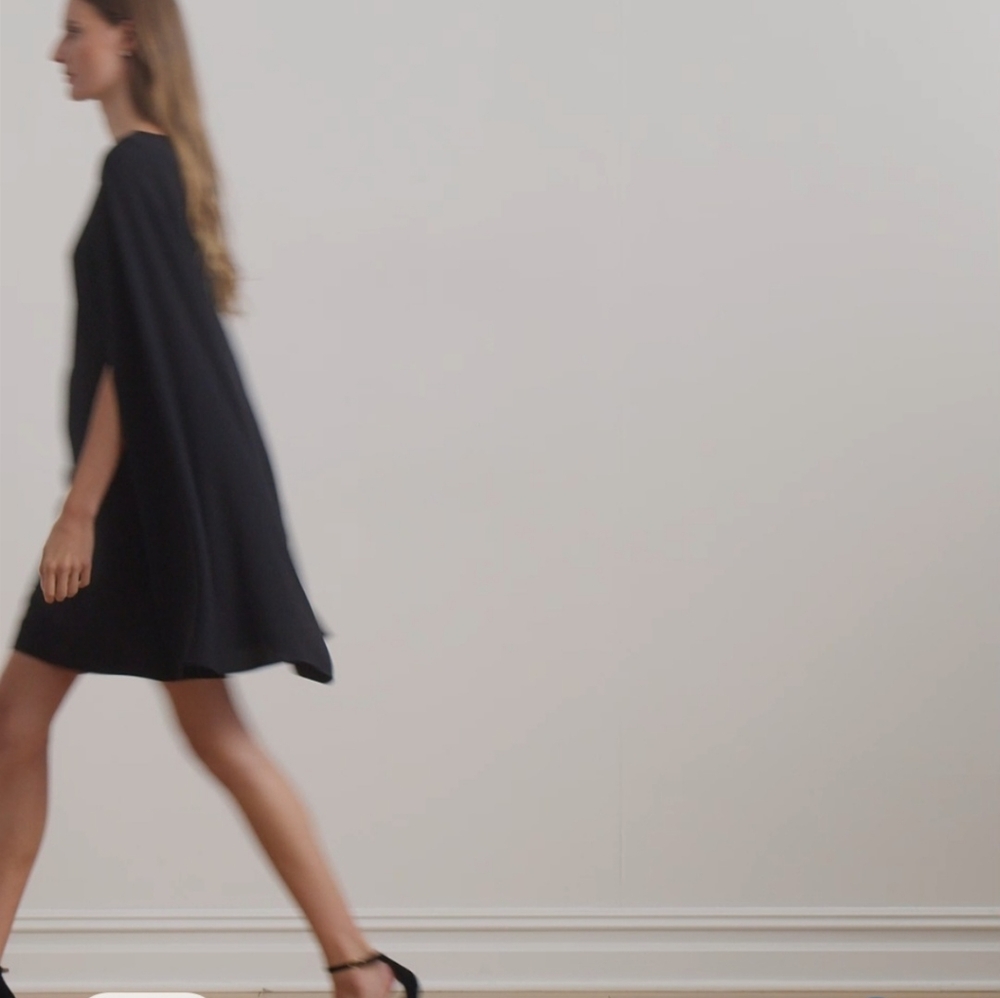 Lauren Ralph Lauren PETRA/ Cape LONG SLEEVE DRESS - Cocktail dress / Party Dress - Picture 6 of 12